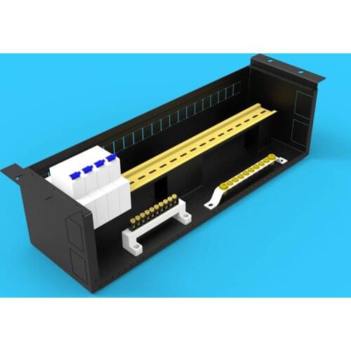 Rack power distribution unit box leakage protector installed box 3U air switch cabinet power distribution unit