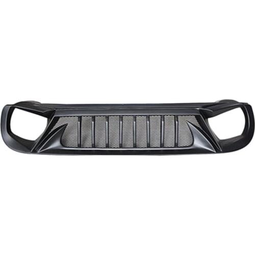 High Quality ABS/Carbon Car Styling Front Kidney Grille Dual Slat Grille For Jeep Renegade 2016-2020 Auto Accessories