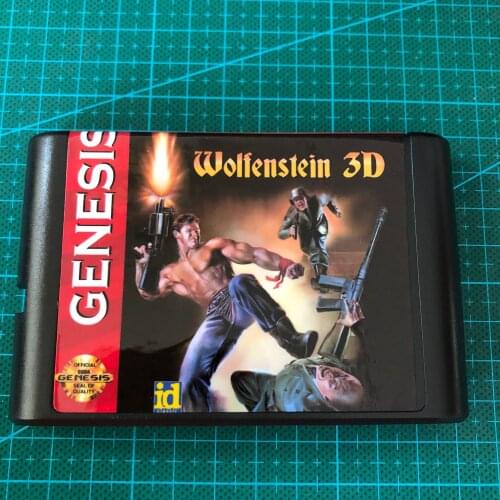 Wolfenstein 3D For Sega Mega drive 16 bit MD Games Card For Sega Mega Drive For Genesis