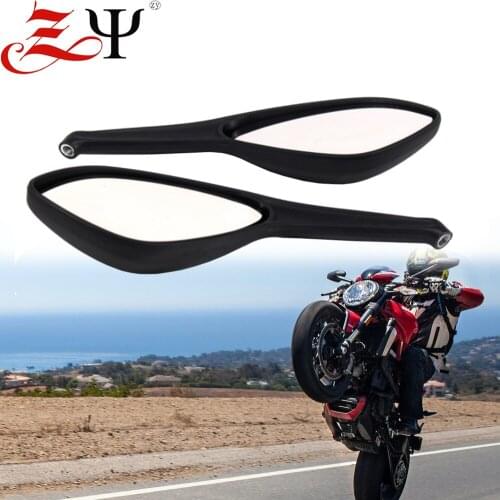 Brand New One Pair Rear View Mirrors For Ducati Monster 696 Monster 795 Monster 796 Monster 1100 1100S 1100EVO