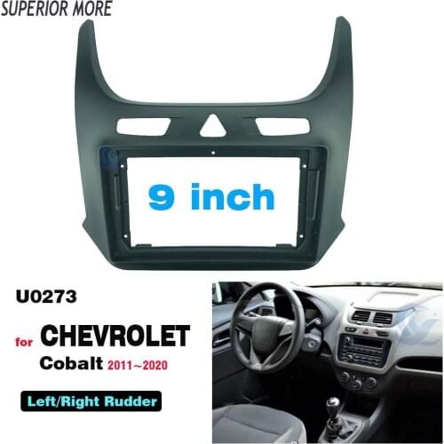 2 Din 9 Inch Car Radio Fascias Panel for Chevrolet Cobalt 2011-2020 Dashboard Frame Installation DVD Gps Mp5 Android Player