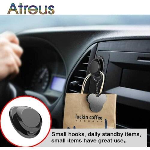 Car Self Adhesive Hooks Organizer Storage for Hyundai I30 Tucson Solaris Toyota Corolla Yaris Chr Volvo XC90 S60 XC60 V40 S80