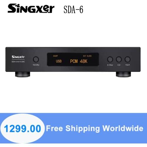 Singxer SDA-6 DAC Singxer decoder decoding NOS native direct solution DSD512 AK4499 DAC