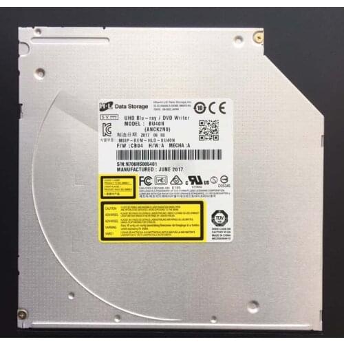 For LG HL BU40N Laptop 4K Ultra HD UHD 6X 3D Blu-ray Writer BD-RE SL DL TL QL 4X BDXL 100GB 128GB Bluray Burner Slim SATA Drive