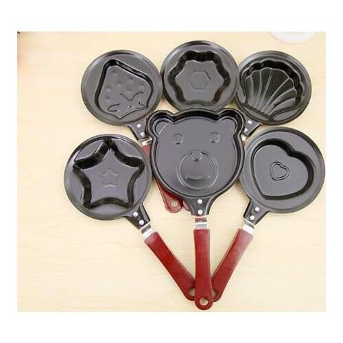 Creative kitchen supplies 6 styles lovely cartoon Fried egg pan/heart Fried egg pan warm breakfast Fried egg mold