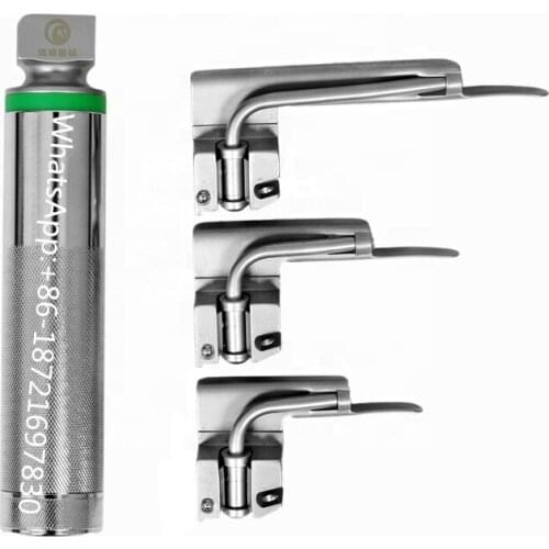 Laryngoscope Miller Fiber Optic Blades Sizes For Preemie Infant Child Use