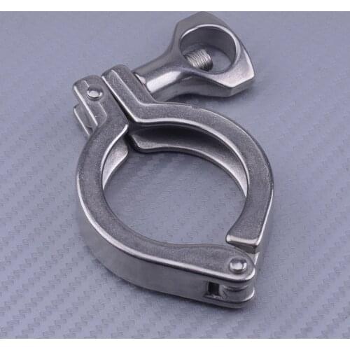 LETAOSK 0.75" 3/4" Tri Clamp SUS304 Sanitary Fitting Homebrew 34mm Ferrule O/D