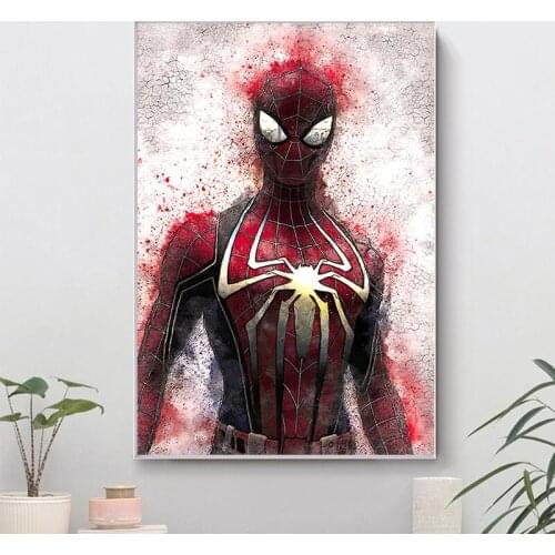 Marvel Movie Superhero Canvas Painnting Posters for Kids Room Decoration Home Decor Prints Wall Art Picture