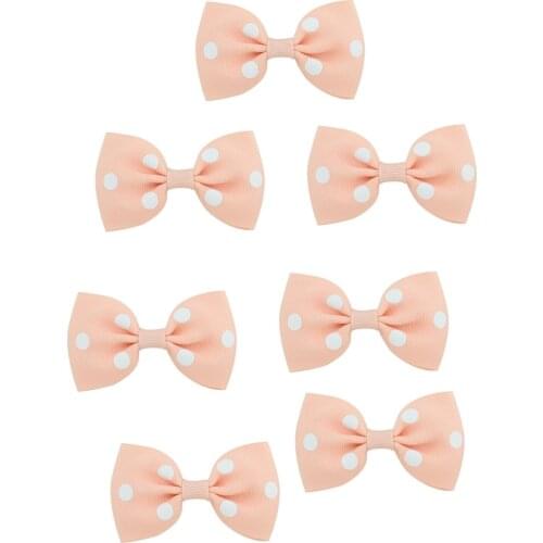 Mini Bow Tie Bow Ribbon Salmon (3.5cm-25 pcs)