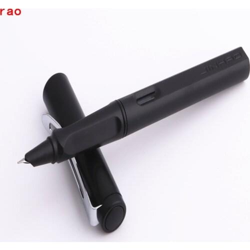 Fashion luxury Jinhao 596 Pure Matte black Student school office supplies Super fine fountain pen The best gift ink pens