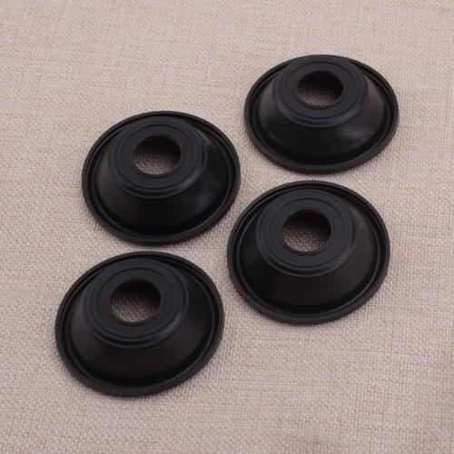 CITALL 4Pcs Motorcycle Carburetor Plunger Diaphragm Membrane Fit For Kawasaki ZR7S ZR750 2000 2001 2002 2003 2004 2005