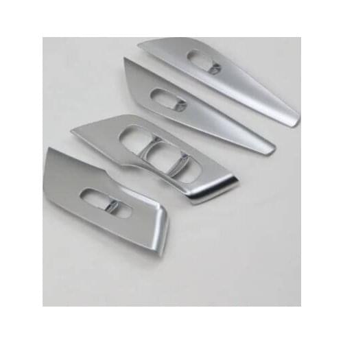 ABS Matte Car Inner Door Handle Armrest Window Switch Cover Trim Left Hand Drive Fit For Nissan Teana Altima 2013 2014 2015 2016