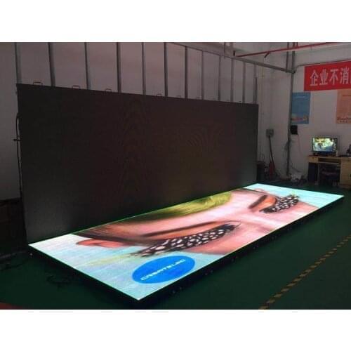 Interactive Aboveground LED display Floor tile screen P4.81 500*500mm rental led display Special stage LED screen