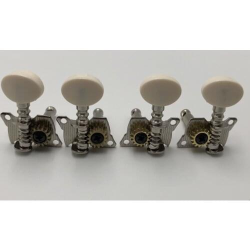 4 Pieces Tuning Peg Tuners Machine Heads for Ukulele Hawaii Guitar Accessory 2R2L