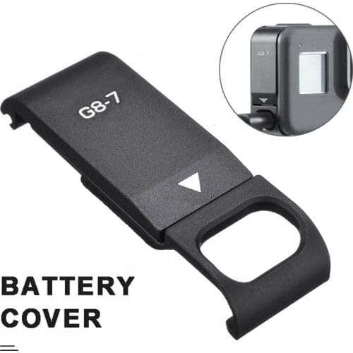 New Arrival G8-7 For Go Pro8 Sport Camera Battery Cover Battery Lids ABS Plastic Removable Covers