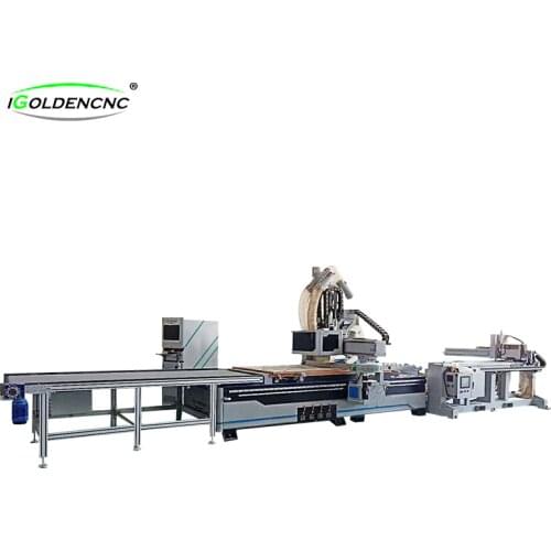 Full automatic door engraving cnc atc 3 axis 1325 nesting router 3d wood carving woodworking machine