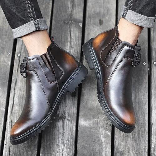 Causal sneaker black flat leather Mens mens leisure hot wear sneakers loafers shoe man Casual mens fashion sport sports Sneaker