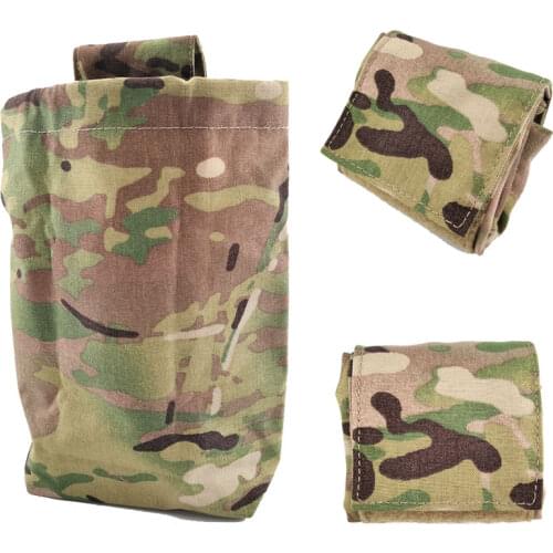 Tactical Foldable Bag Military Army MINI Magazine Drop Dump Pouch Outdoor Airsoft Hunting Camping Tool EDC Molle Recycling Bag