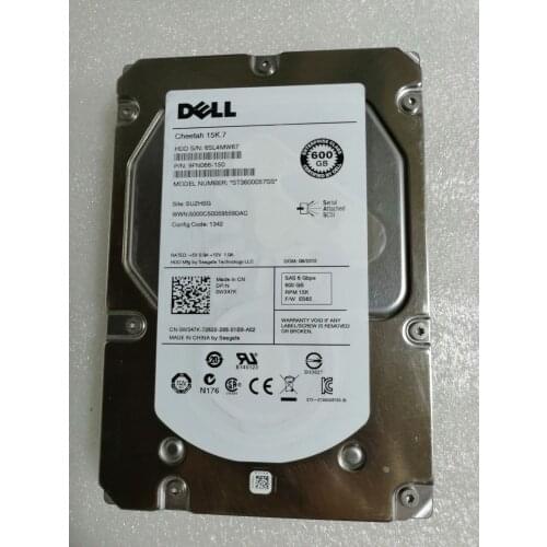 DELL 0W347K ST3600057SS 600G 3.5' 15000 15K.7 SAS hard drive HDD
