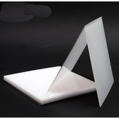 1bag Dental Orthodontic Retainer Slice 1/1.5/2mm Matrix Bands Thermoforming Material Dental Material Hard Vacuum Forming Plate