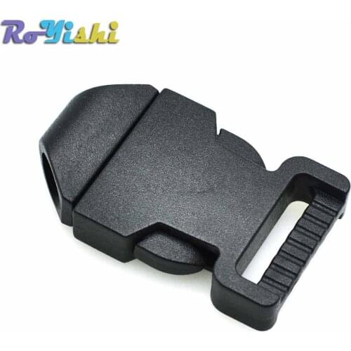 10pcs/pack 5/8"Plastic Side Release Buckles Backpack Straps For Paracord Outdoor sports bag Webbing 16mm Black