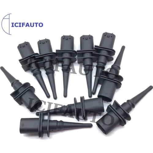 65816905133 Front Rear Left Right Black Outside Car Air Temperature Sensor For BMW 128i 135i 328i 335i 528i 535i M3 X5 Z4 760Li