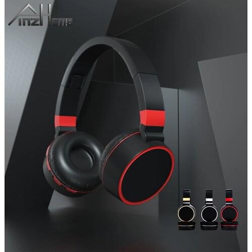 PINZHENG ST10 Wireless Bluetooth Headphones Headset For Computer TV Earbuds Earphones Headphones With Microphone TF Card Gaming