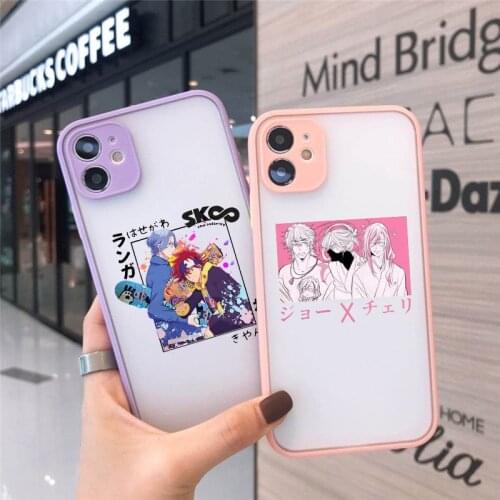 Japan Anime Sk8 The Infinity Phone Case For iPhone 11 Pro MAX 12 7 XR XS SE20 X 8 6 Plus Cute Hard Matte Cover Shockproof Fundas