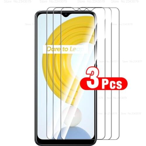 For realme c21 case 3pcs tempered glass for realme c 21 c21 21c realmec21 protective glass phone cover realmy realmi c21 glass