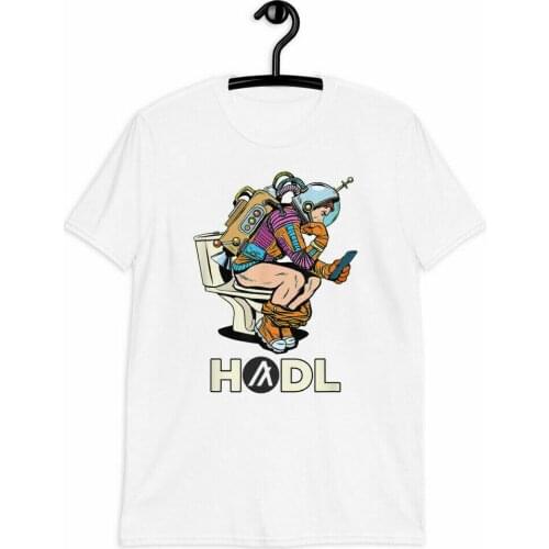 Algorand HODL To The Moon Crypto | Hold ALGO Short-Sleeve Unisex T-Shirt