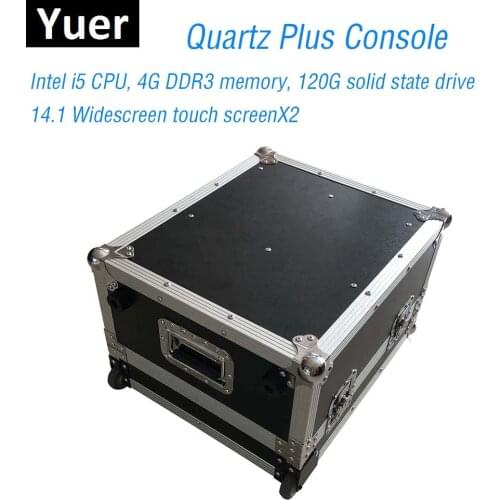 Quartz Plus DMX Controller Stage Lighting Dj Equipments Disco Light Projector Mini Tiger Touch Console For Par LED Moving Head