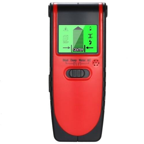 Stud Finder Wall Detector 4 in 1 Wall Center Sensor Wall Scanner Digital Wood Center for Wood Metal Studs and AC Cable Live