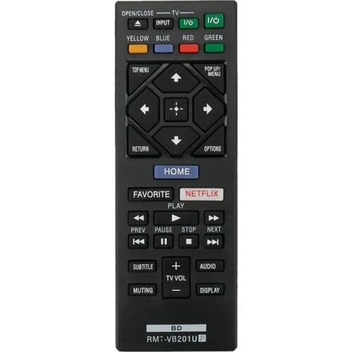 New New RMT-VB201U Replaced Remote for Sony Blu-ray BDP-S3700 BDP-BX370 BDP-S1700