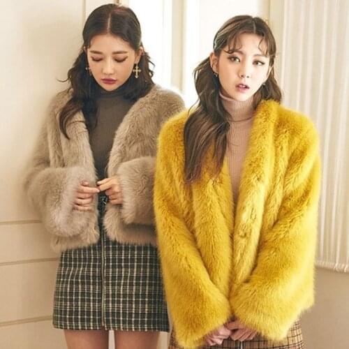 PAFUTIN Artificial Fur Coats