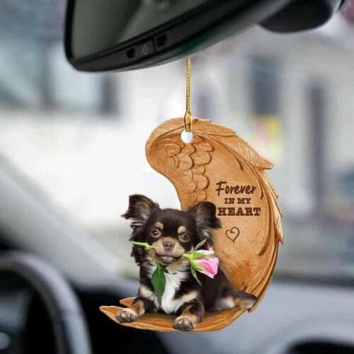Hanging Pendant Decorative Cute Acrylic Creative Dog Shape Hanging Widget for Daily Used