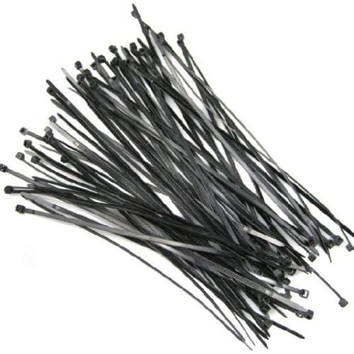 Self-Locking 3mm X 200mm Cable Wire Zip Ties Nylon Cable Tie