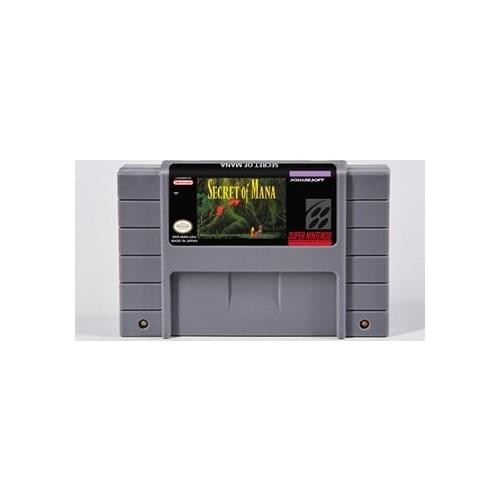 Secret of Mana or Secret of Mana 2 - US Version Battery Save RPG Game Card Cartridge