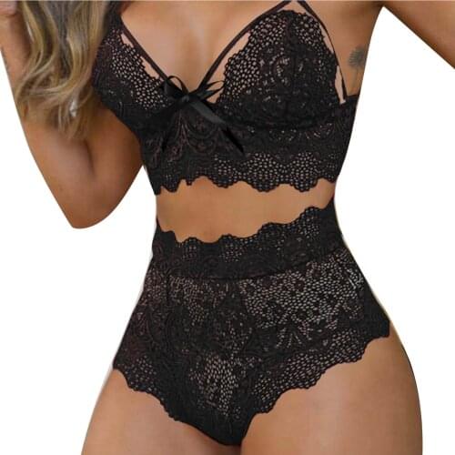 Sexy Lingerie Floral Underwear Set Erotic Lingerie Bra Brief Set Women Underwear Women Set Sensual Lingerie Women Sexy Underwear