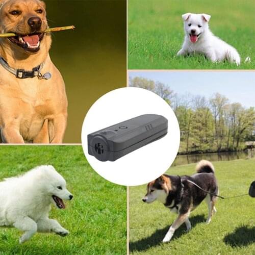 Ultrasonic Dog Repeller Handheld Electronic Insect Repeller Wireless Dog Training Equipment Bark Stopper Dog Repeller