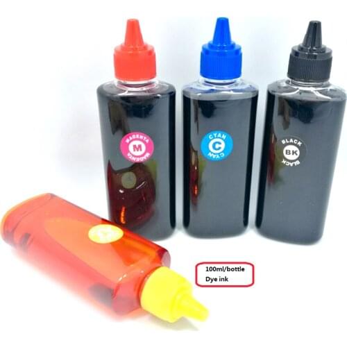 YOTAT High Quality 4*100ml Dye ink refill kit for Epson T0601 T0611 T0631 T0711 T0731 T0731N ink cartridge or CISS