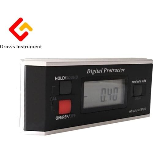High precision digital display angle ruler pro360 waterproof angle instrument inclinometer digital display level 360 degree