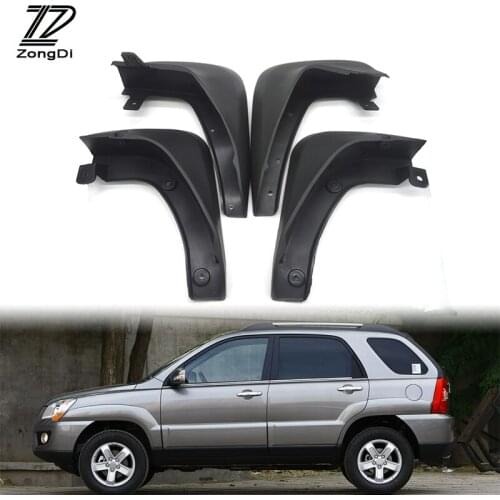 ZD Car Front Rear Mudguards For Kia Sportage Without Cladding 2004-2010 / (SL) 2011-2015 For Kia Soul 2010-2011 Accessories