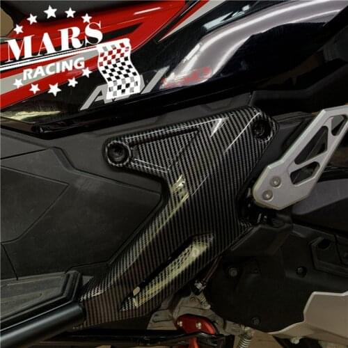 Motorcycle Accessories cover footstep carbon kevlar Carbon fiber texture car cover For ADV150 2019-2020 adv 150 19'20’ ADV 150