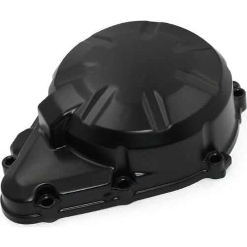 Free Shipping Left Stator Engine Cover Crank Case Black For Kawasaki Z900 Z 900 ABS 2017 2018 2019 Aftermarket Motorcycle Parts