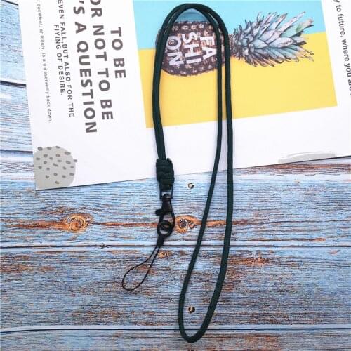 Keychain With Braided Lanyard for Key Phone USB Badge Holder Necklace Outdoor Neck Straps Accessories Gifts