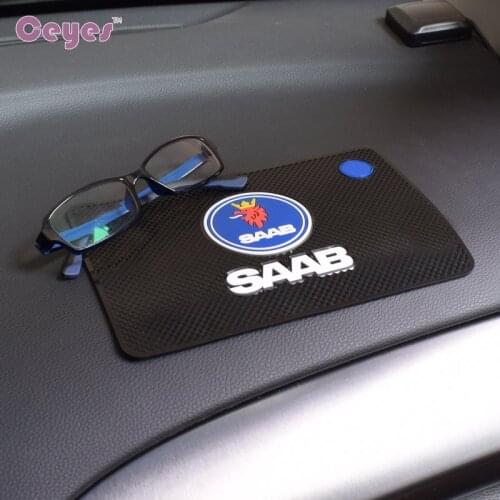 Ceyes Car Styling 1pc Car Emblems Mat Case For Saab 9000 900 428 03-10 9-3 9-5 93 95 Auto Interior Accessories Badge Car-Styling