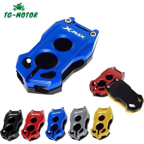 TG-Motor Motorcycle Key Case For YAMAHA XMAX300 X-MAX XMAX 125 250 XMAX 300 400 2017-2021 key Holder Protection Key Case Cover