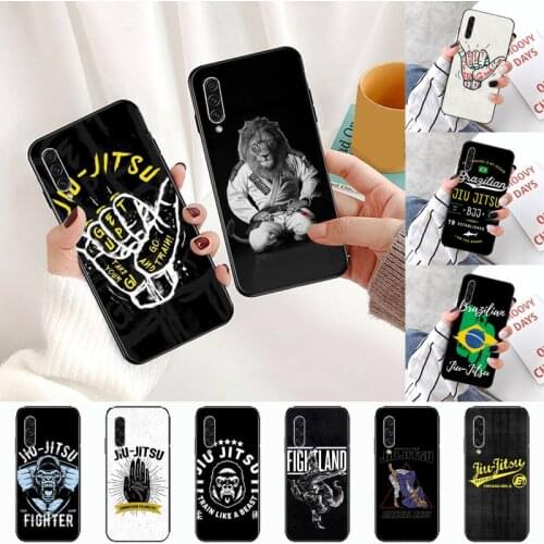 Judo Jiu Jitsu BJJ Phone Case For Samsung S6 S7 edge S8 S9 S10 e plus A10 A50 A70 note8 J7 2017