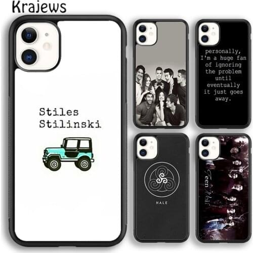 Krajews Dylan O'Brien Teen Wolf quotes Phone Case Cover For iPhone 5s 6s 7 8 plus X XS XR 11 12 pro max Samsung Galaxy S8 S9 S10