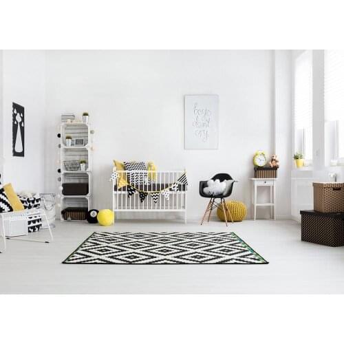 Black and white simple lovely baby room baby room baby photo baby photo background